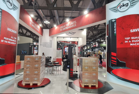 Фото товара: Паллетообмотчик PKG Discovery MPS d.1650 h.2500 + сенсорная панель оператора