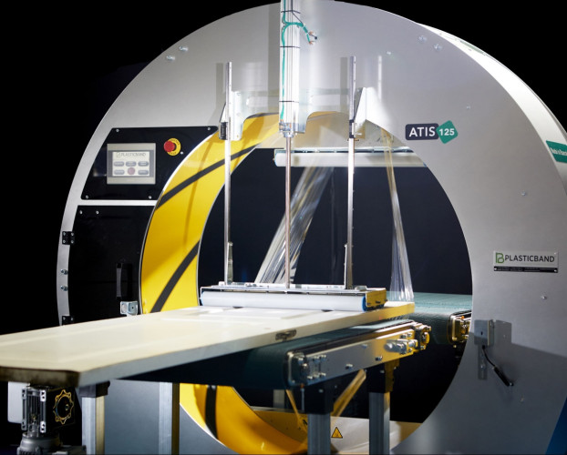 Фото товара: Автоматический горизонтальный обмотчик Plasticband ATIS 125