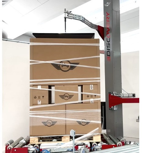 Фото товара: Паллетообмотчик PKG Discovery-A d.2000 с установкой картонных уголков