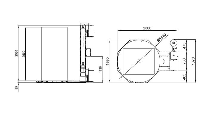 Фото товара: Паллетообмотчик PKG Discovery MPS2 d.2200 h.2500