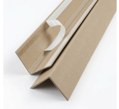 Фото товара: Уголок защитный из прессованного картона самоклеящиеся (с клеевой полосой)