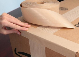 Фото товара: Гуммированная клейкая лента